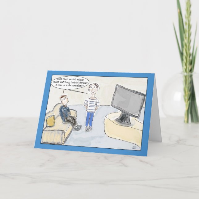 Cartão de Aniversário Engraçado (Frente)