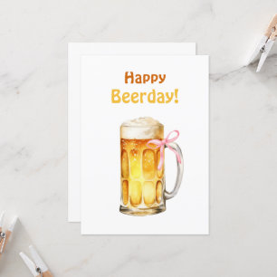 Cartão de aniversário engraçado