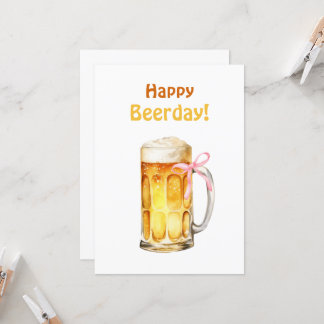 Cartão de aniversário engraçado