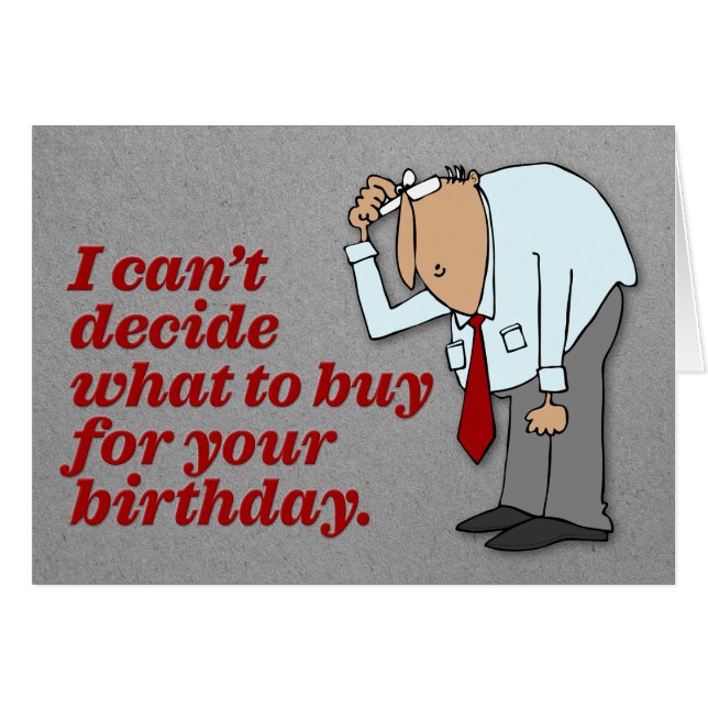 Cartão de Aniversário Engraçado "Alguns Quartos de (Frente Horizontal)