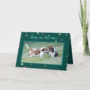 Cartão de Aniversário Engraçado "Em Anos de Cachor