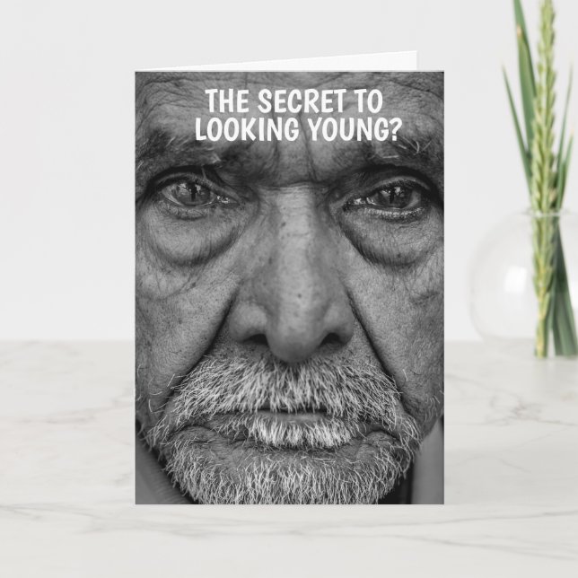 CARTÃO DE ANIVERSÁRIO ENGRAÇADO PARA ELE (Frente)