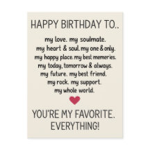 Cartão De Aniversário Engraçado Para Homens Marido