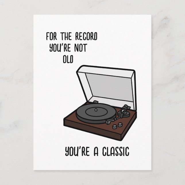 Cartão De Aniversário Engraçado Para O Vovô, Pai (Frente)