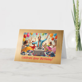 Cartão De Aniversário Engraçado Para Tia