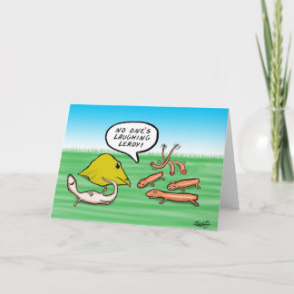 Cartão de Aniversário Engraçado Para Um Amorador D