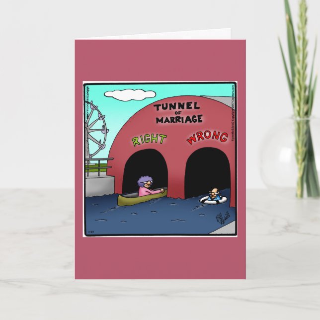 Cartão de aniversário engraçado "Spectickles" (Frente)