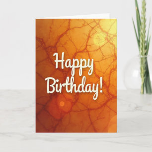 Cartão de Aniversário Escrito Alegre