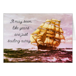 Cartão de aniversário estilo Vintage para o Pai