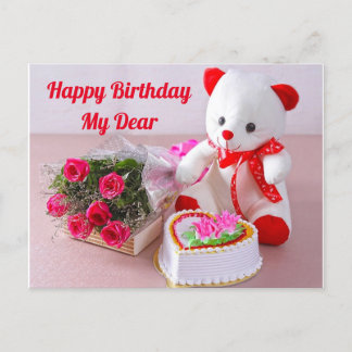 Cartão de aniversário feliz