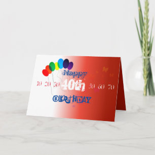 Cartão de Aniversário Feliz