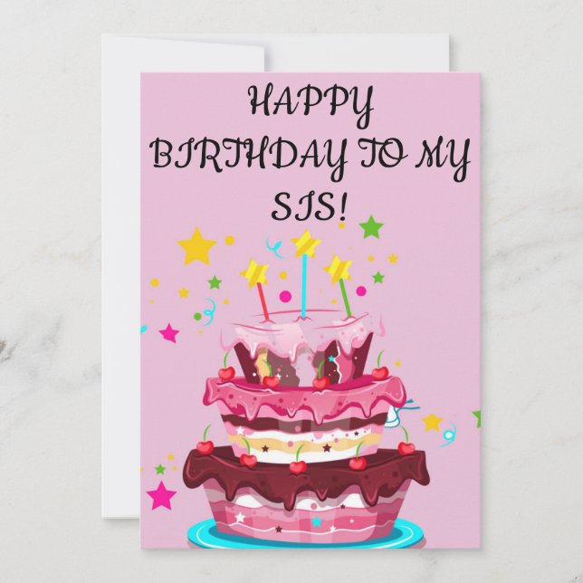 CARTÃO DE ANIVERSÁRIO FELIZ (Frente)