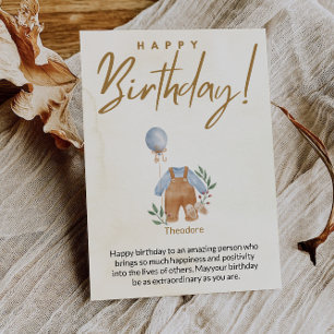 Cartão de Aniversário Feliz