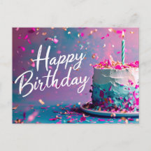 Cartão de Aniversário Feliz