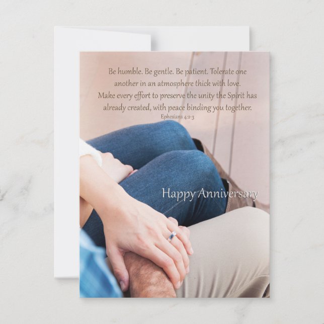 Cartão de Aniversário Feliz 4:2-3 (Frente)