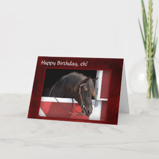 Cartão de Aniversário "Feliz Aniversário, eh"