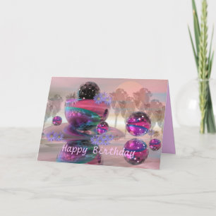 Cartão de Aniversário Feliz Magnético