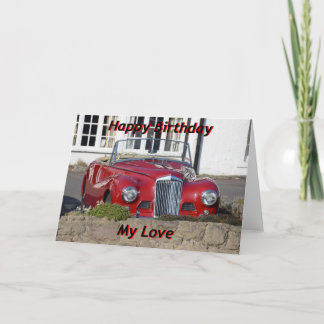 Cartão de Aniversário Feliz para Marido, Filho ou