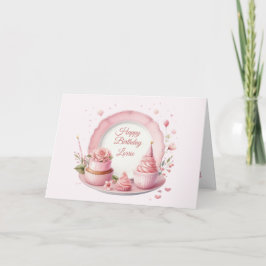 Cartão de Aniversário Feliz Personalizado