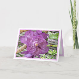 Cartão de Aniversário Feliz Personalizado para Flo