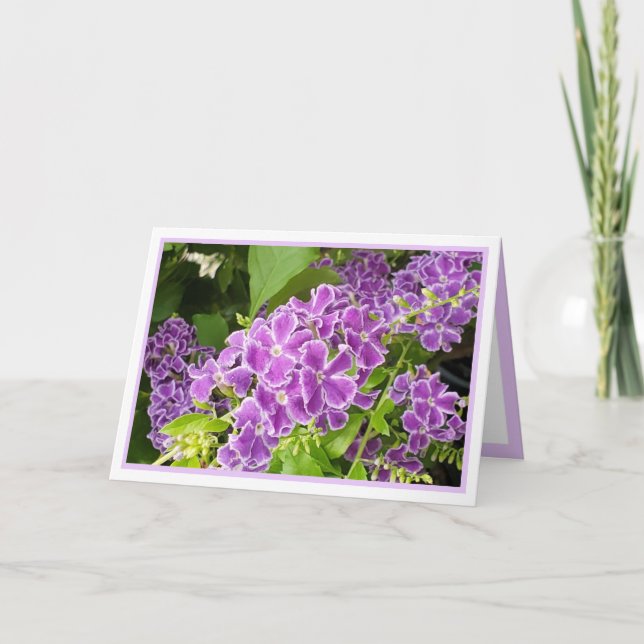 Cartão de Aniversário Feliz Personalizado para Flo (Frente)