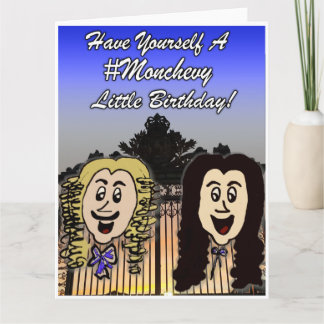 Cartão de Aniversário Feliz Versalhes Cartoon Fofo