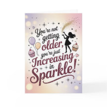 Cartão de Aniversário Feminino Fofo para Mulheres