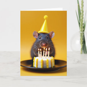 Cartão de Aniversário Festa das Criaturas