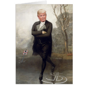 Cartão de aniversário fino de gelo