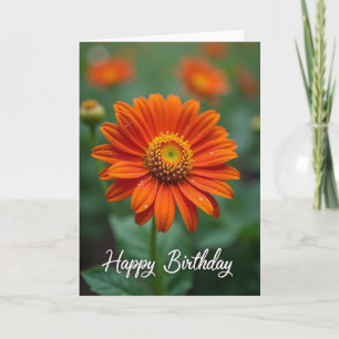 Cartão de Aniversário Flor de Laranjeira Doce