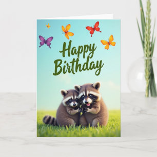 Cartão de Aniversário Florestal Caprichoso