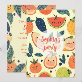 Cartão de Aniversário Fofo Kawaii 3