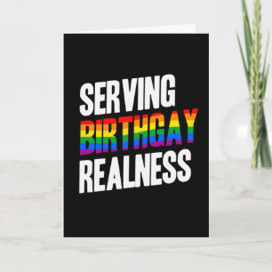 Cartão de Aniversário Gay Feliz