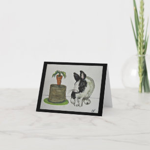 Cartão de aniversário HOPPY BIRTHDAY