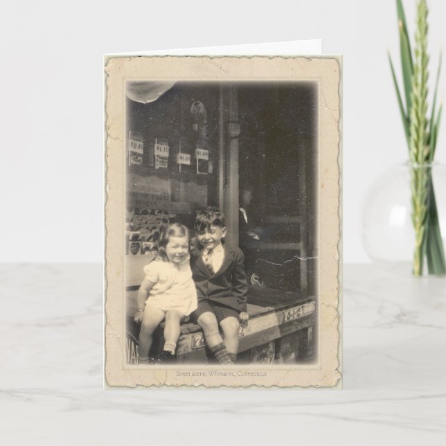 Cartão de aniversário ~Hugo (Frente)