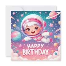 Cartão de Aniversário Infantil