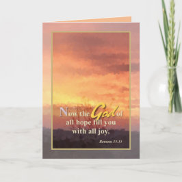 Cartão de Aniversário Inspiracional