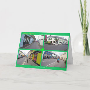 Cartão de aniversário irlandês