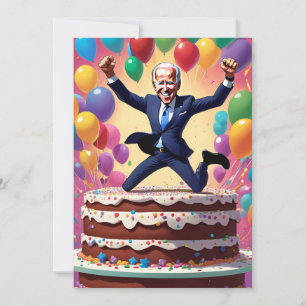 cartão de aniversário Joe Biden