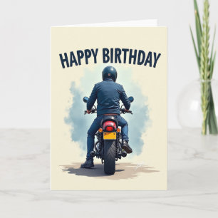 Cartão de Aniversário Jornada do Ciclista