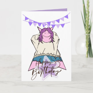 Cartão de Aniversário K-pop