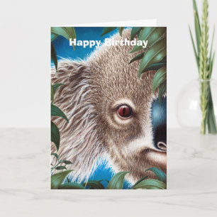 Cartão de Aniversário Koala