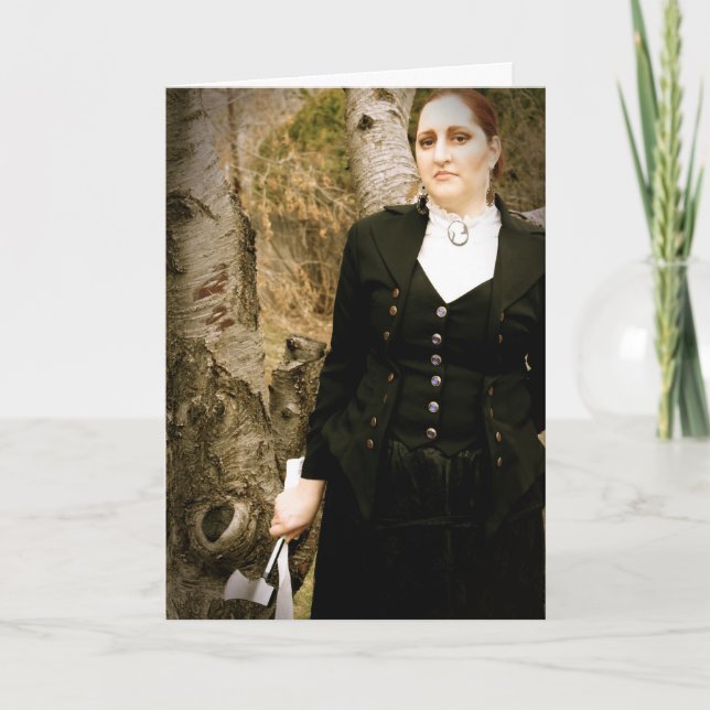 Cartão de Aniversário Lizzie Borden (Frente)