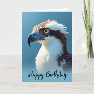 Cartão de Aniversário Majestoso Raptor