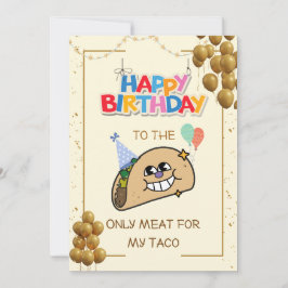 Cartão de aniversário malvado, Cartão de aniversár