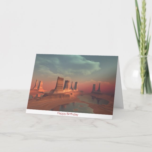 CARTÃO DE ANIVERSÁRIO MIRAGE (Frente)