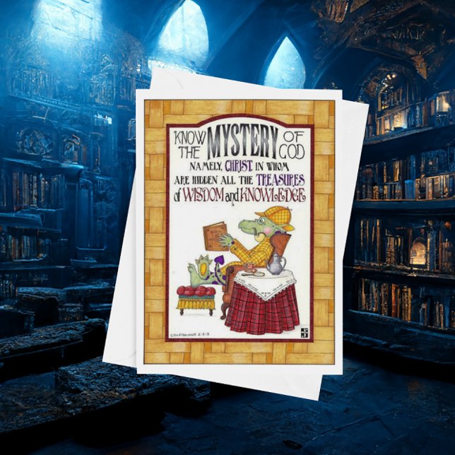 Cartão de Aniversário Mistério Dragão (Criador carregado)