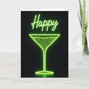 Cartão de Aniversário Mosaico Vibrante