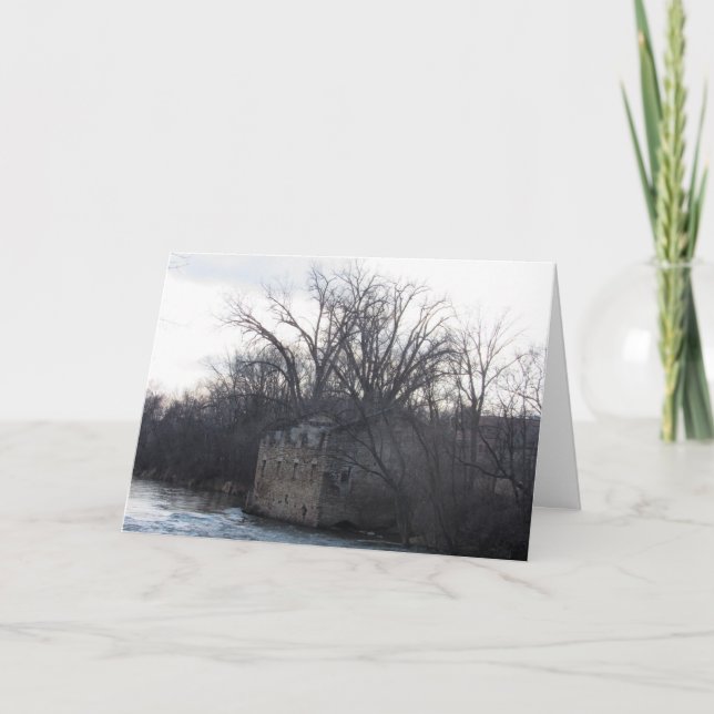 Cartão de aniversário nº 1 do Archibald Mill Ruins (Frente)