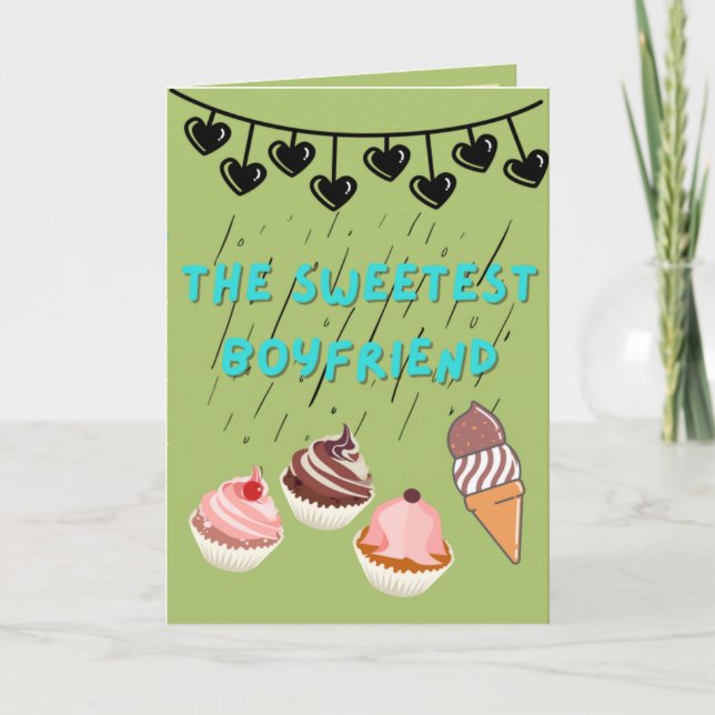 Cartão de Aniversário namorado (Frente)